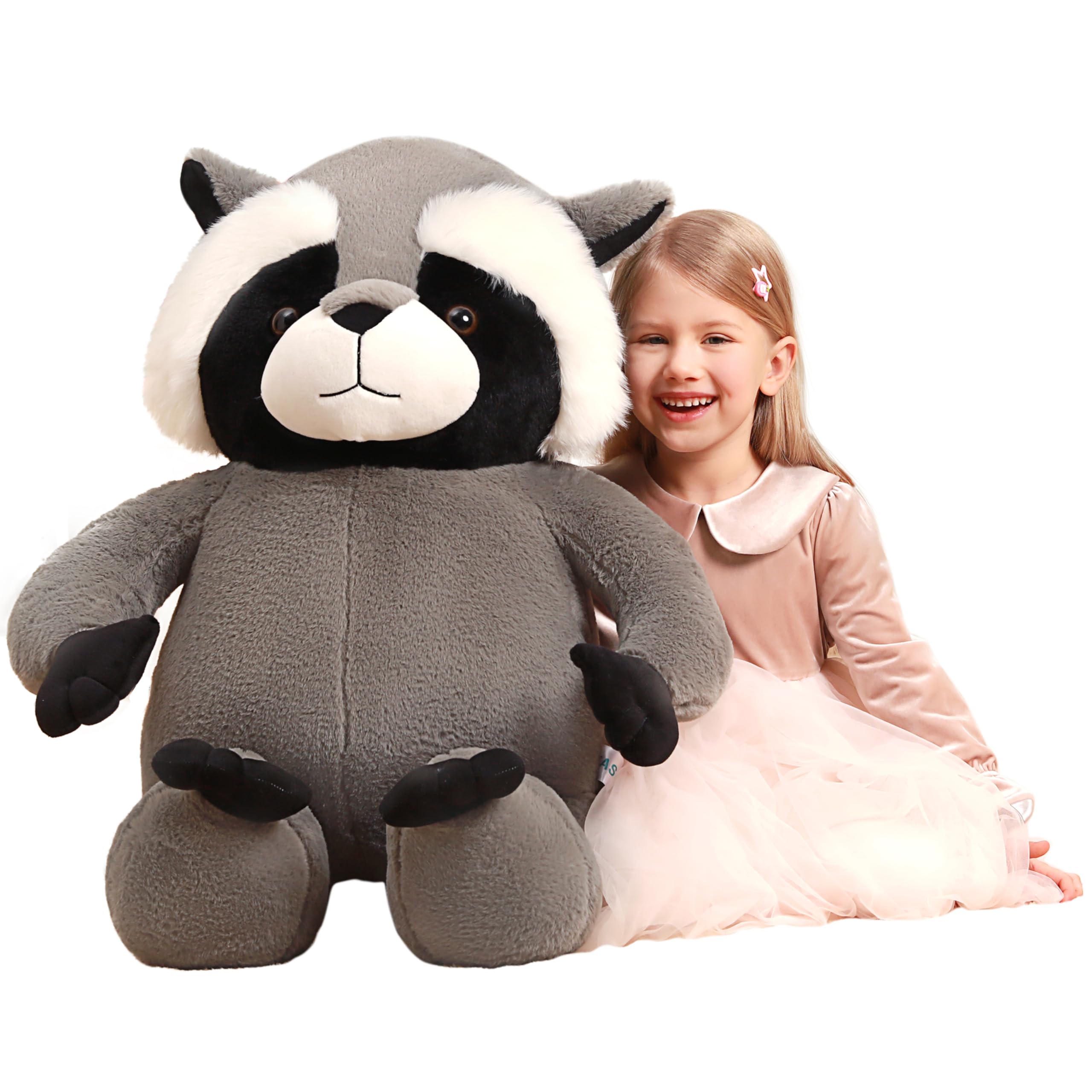 Amazon.com: IKASA Giant Racoon Stuffed Animal Raccoon Plush Toy